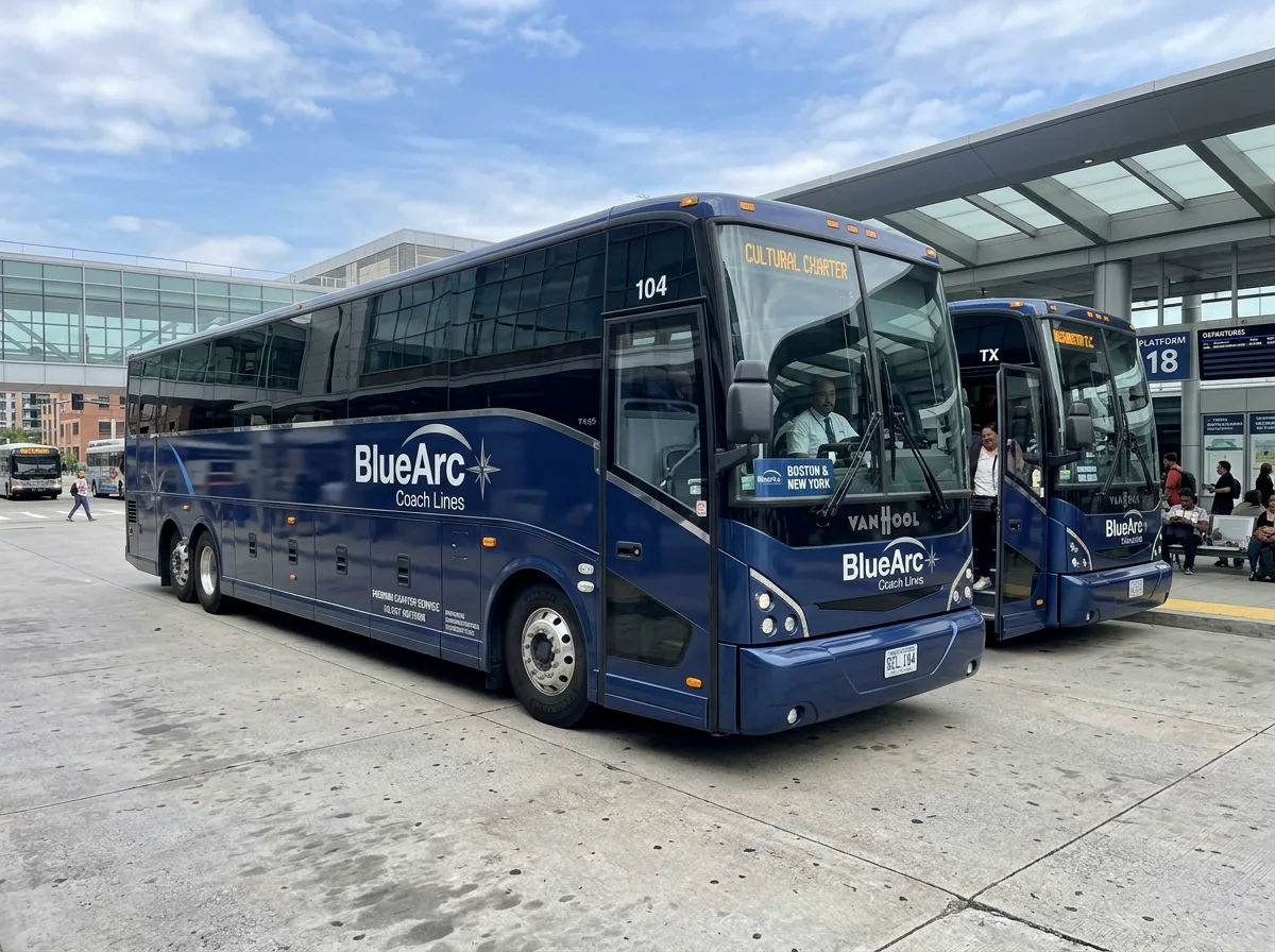 charter coach fleet livery concept