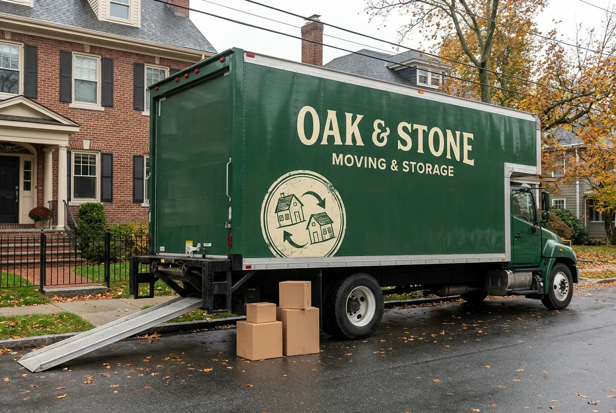 26ft box truck — full wrap — moving co