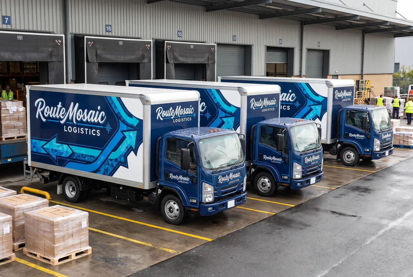 Fleet graphics wrap photo