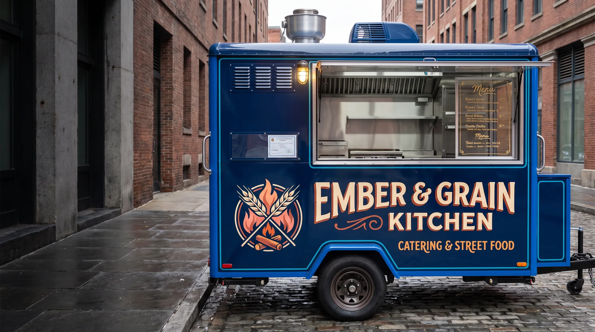 Food cart wraps