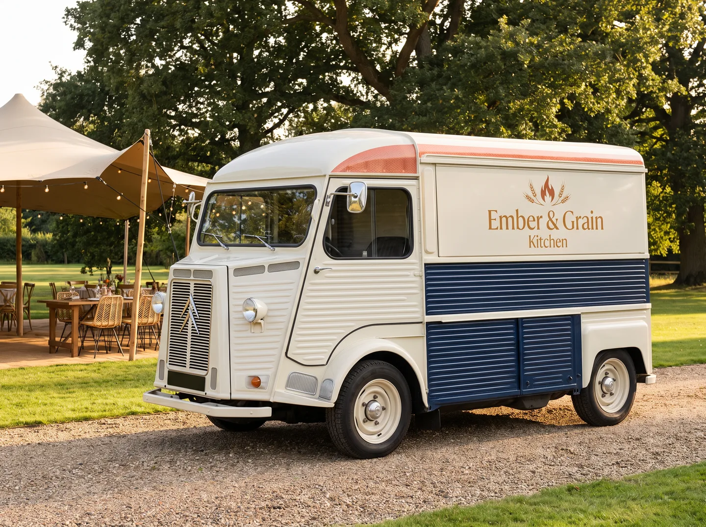 catering food truck concept