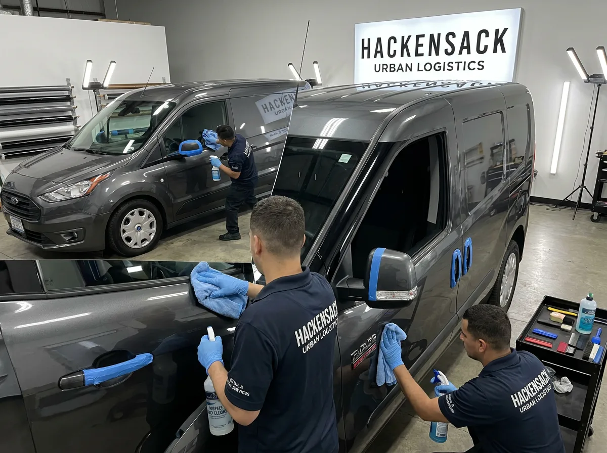 Vehicle wrap preparation and installation workflow