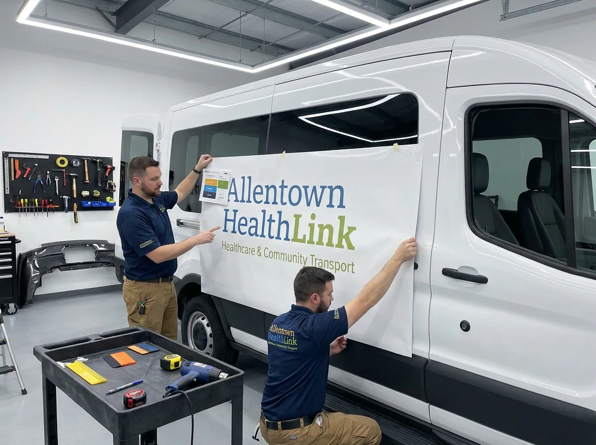 Vehicle wrap preparation and installation workflow