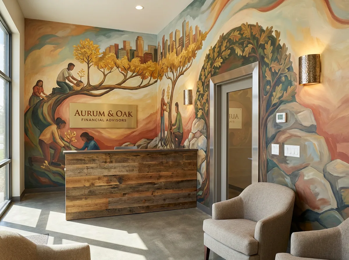 Brand Walls and Lobby Murals