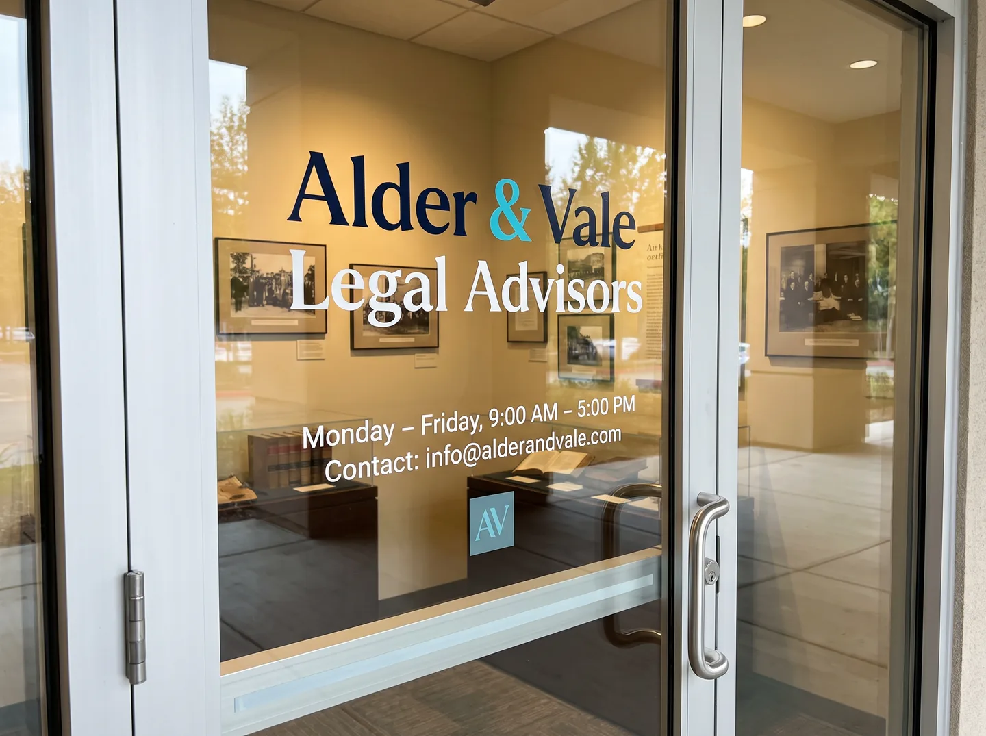 Cut Lettering and Logos on Glass